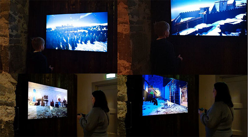 Interactive exhibit, Akershus Castle Museum